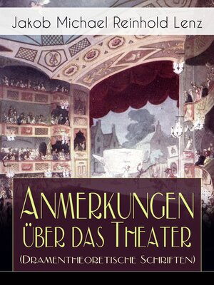 cover image of Anmerkungen über das Theater (Dramentheoretische Schriften)